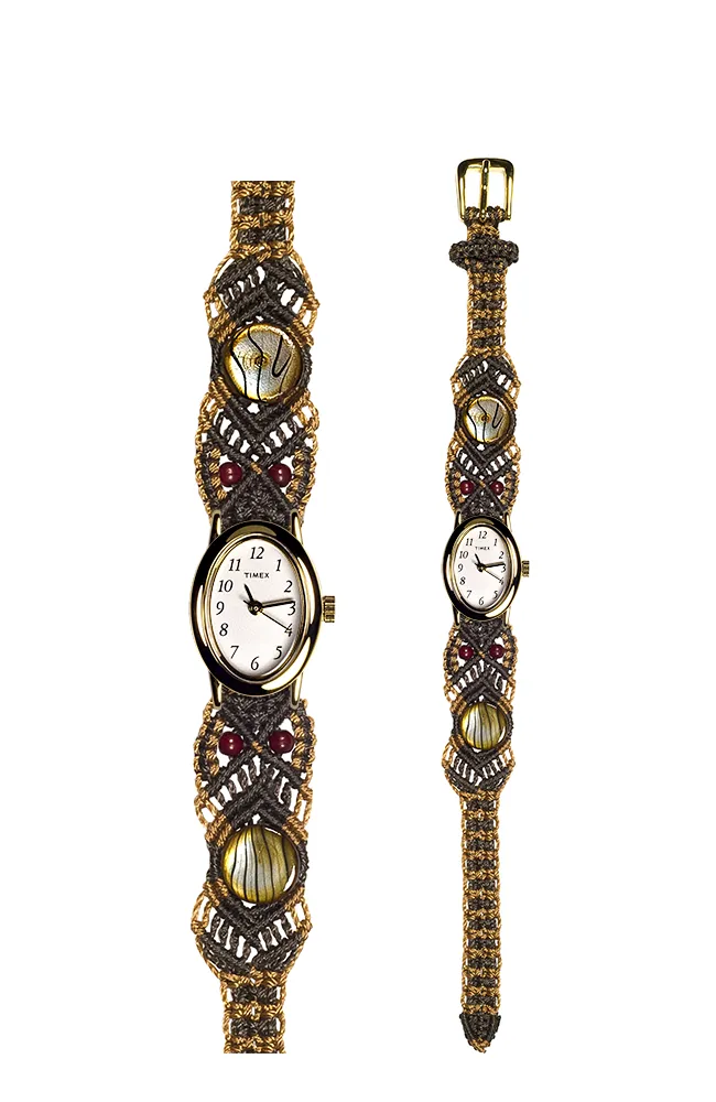 101C - Narrow with Timex Gold Cavatina Watch