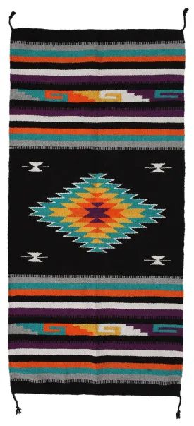 32" x 64" Handwoven Azteca Rug 26