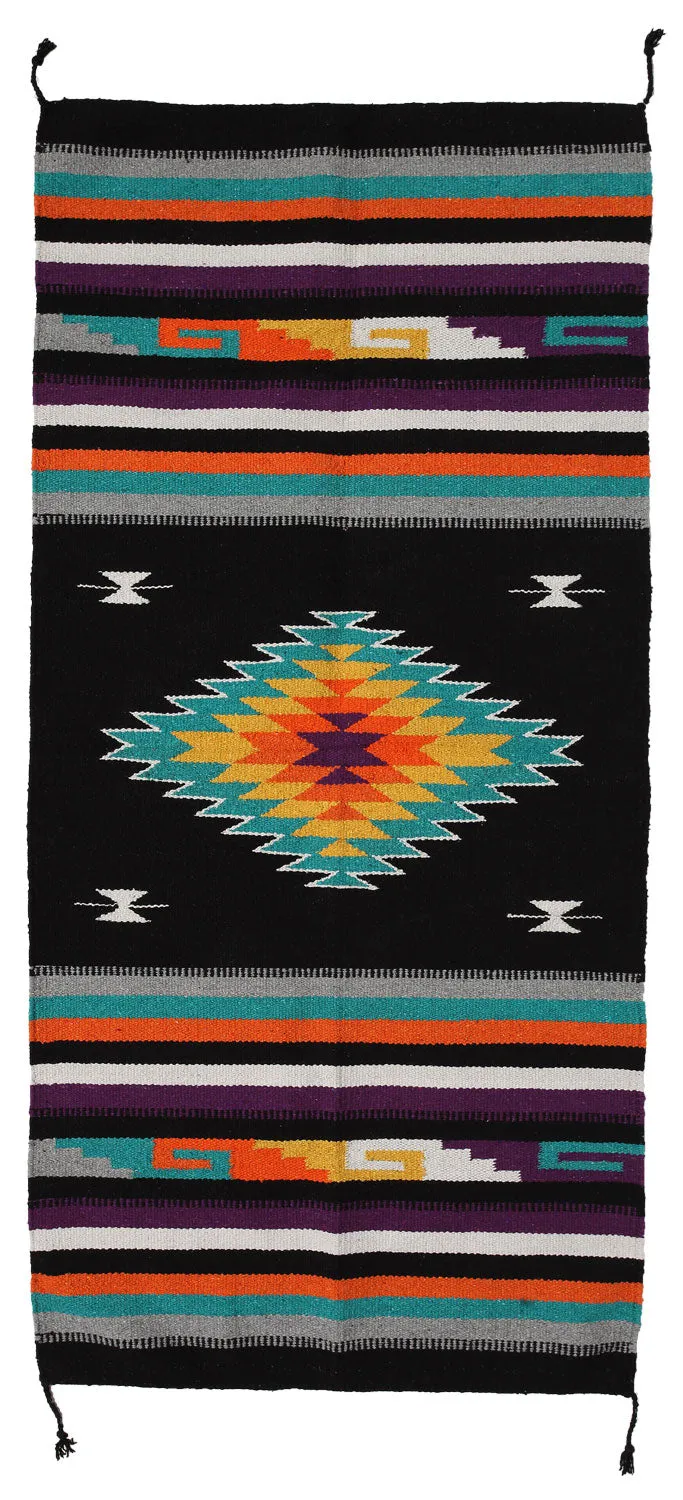 32" x 64" Handwoven Azteca Rug 26