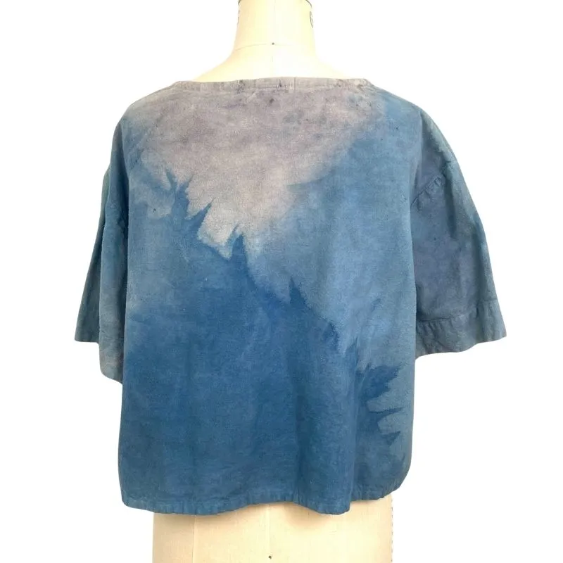 Allyn Boxy Tee in Purple Flannel | Pattern K