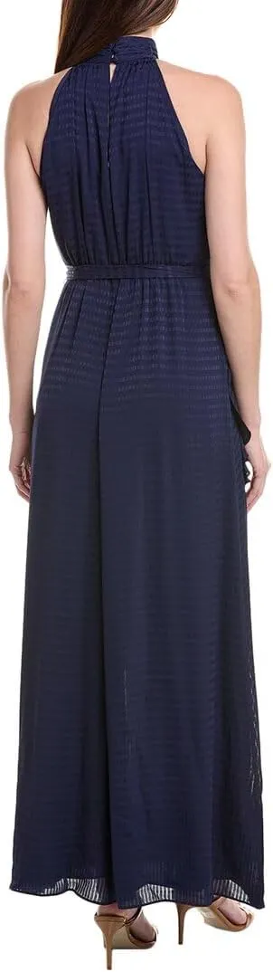 Anne Klein Women's Asymmetrical Ruffle Hem Maxi