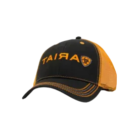 Ariat Black Mesh Embroidered Logo Cap