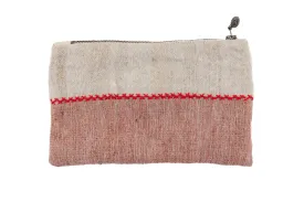 Bag: Handwoven wool, interior handwoven hemp lining - BG70