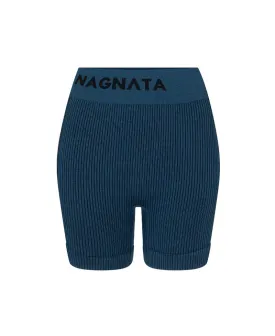 BALLET WOOL MINI SHORT - OCEAN
