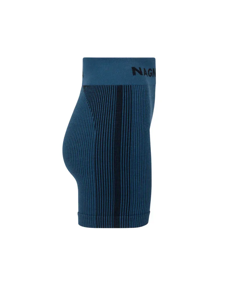 BALLET WOOL MINI SHORT - OCEAN