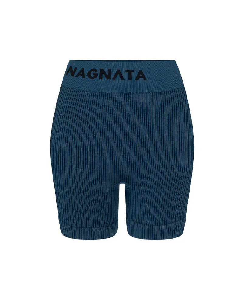 BALLET WOOL MINI SHORT - OCEAN