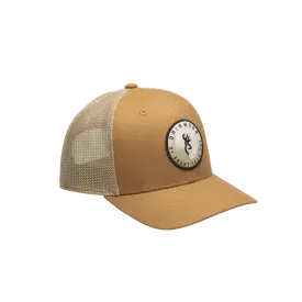 Browning Men's Fairfield Snap Back Tan Cap
