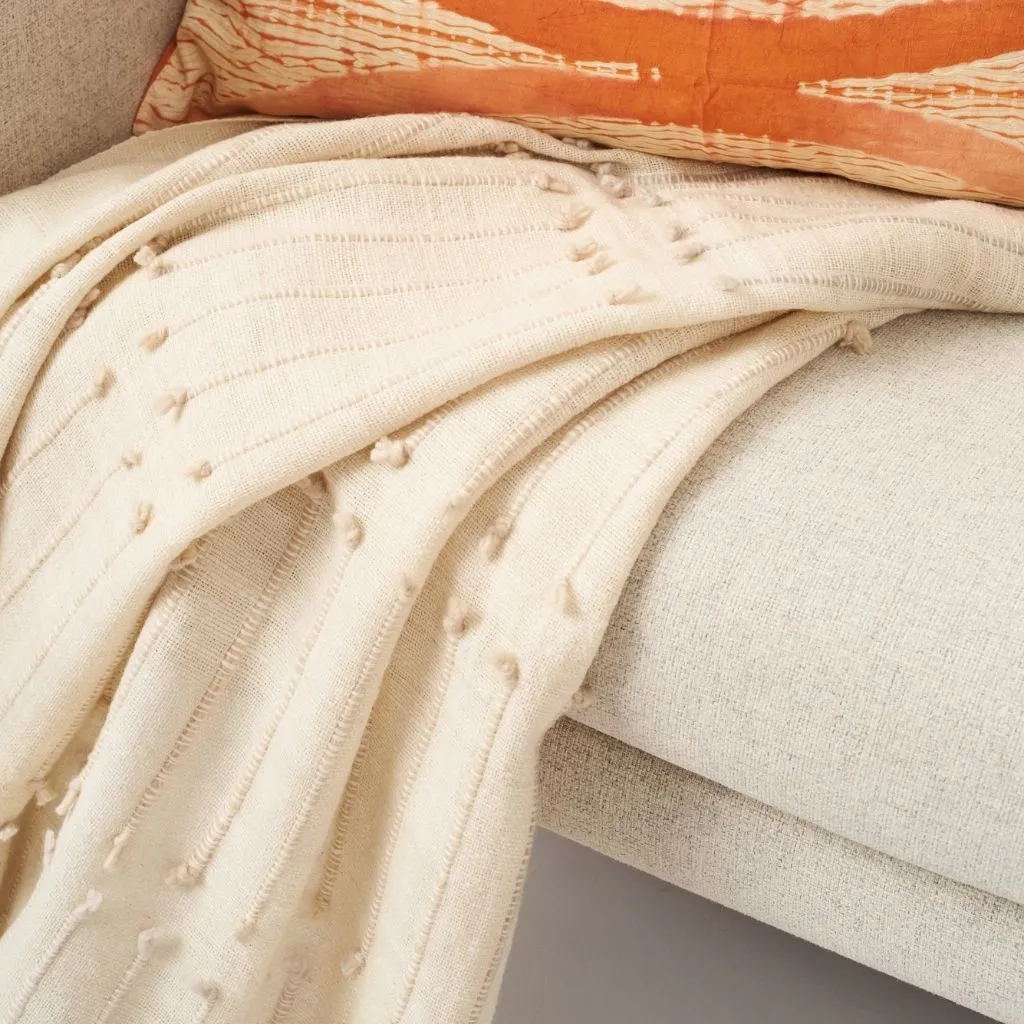 Chalk Merino Throw