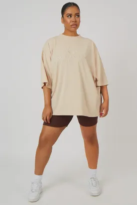 Curve Rib Cycling Shorts Chocolate
