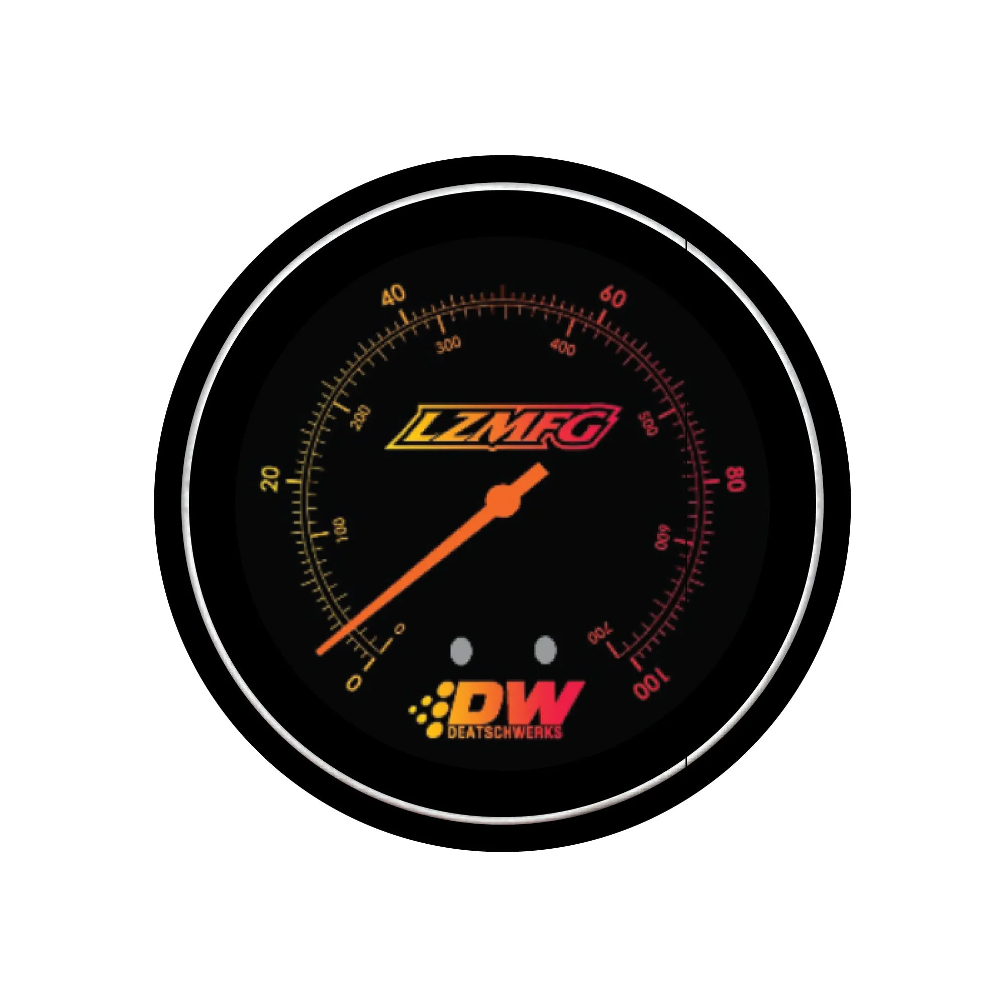 Deatschwerks x LZMFG Signature Fuel Pressure Gauge