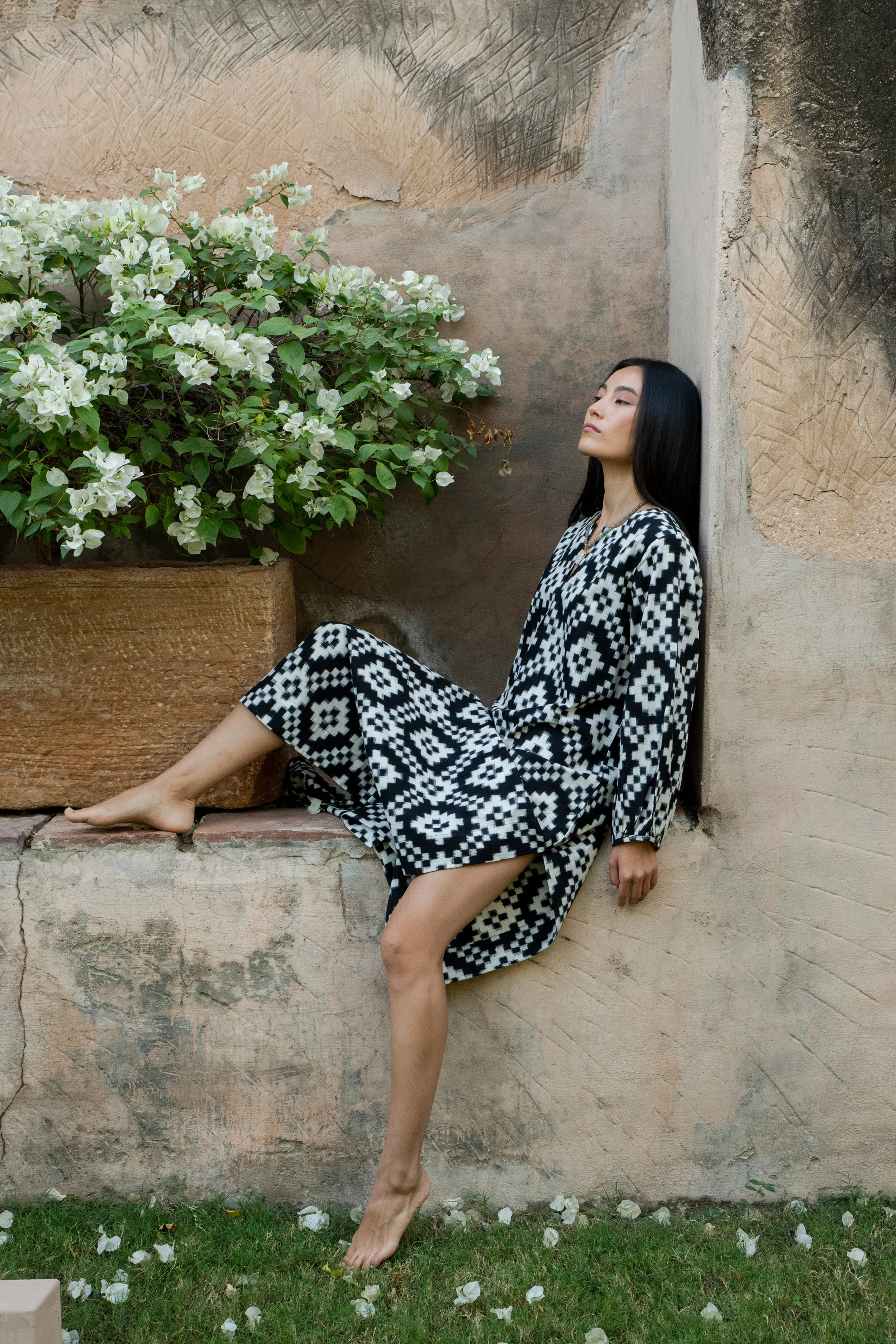 Dorcas Black Kaftan