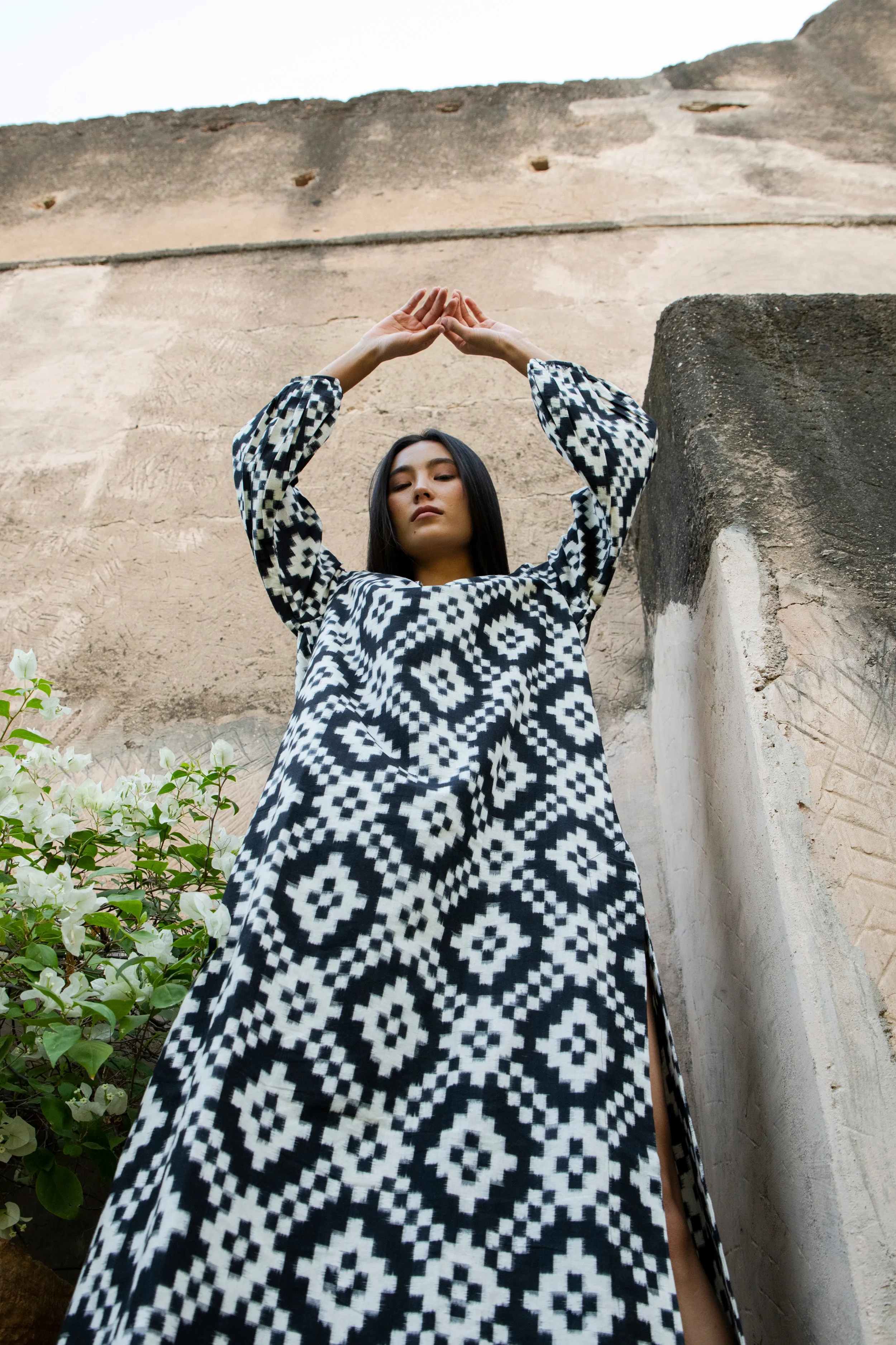 Dorcas Black Kaftan