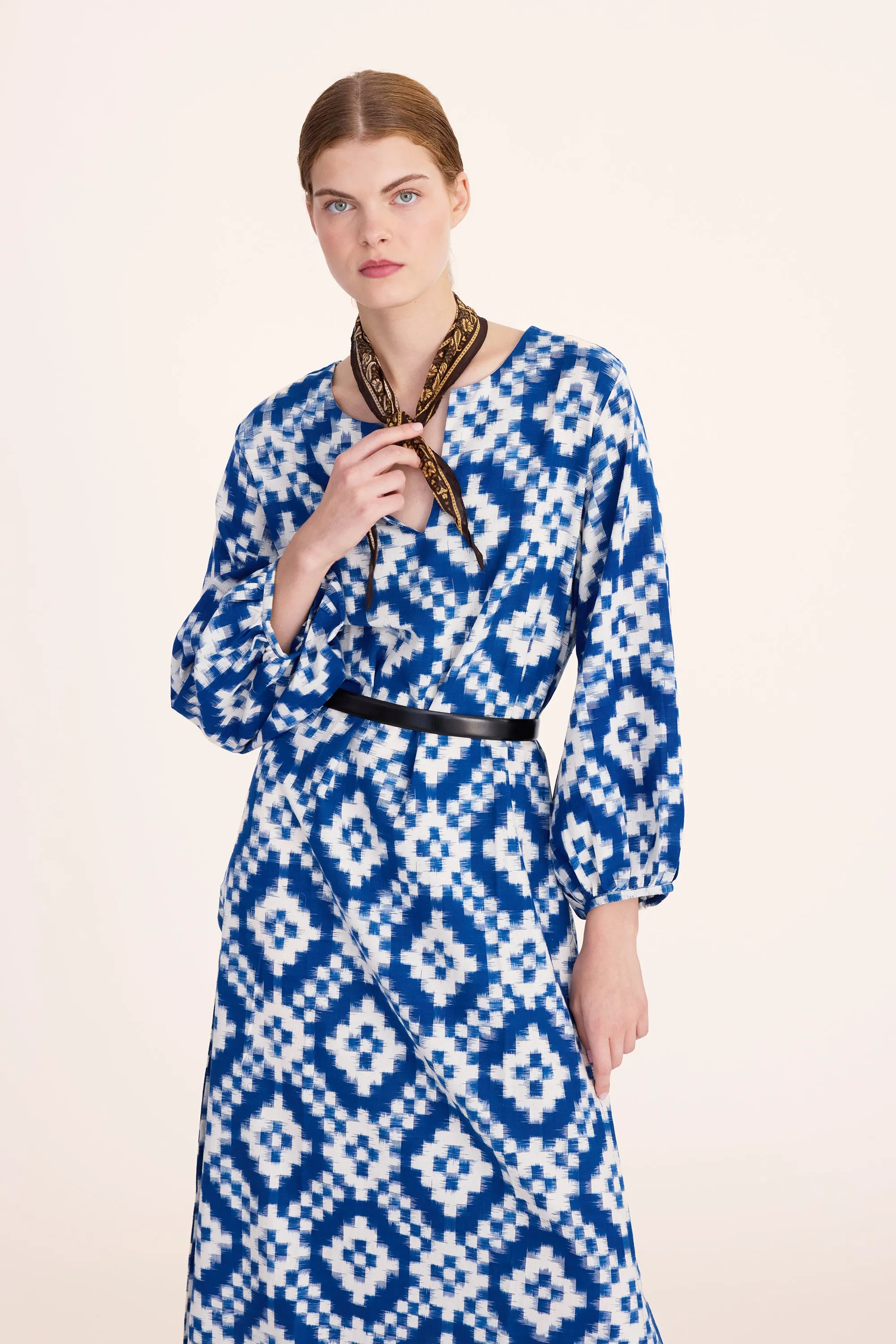 Dorcas Blue Kaftan