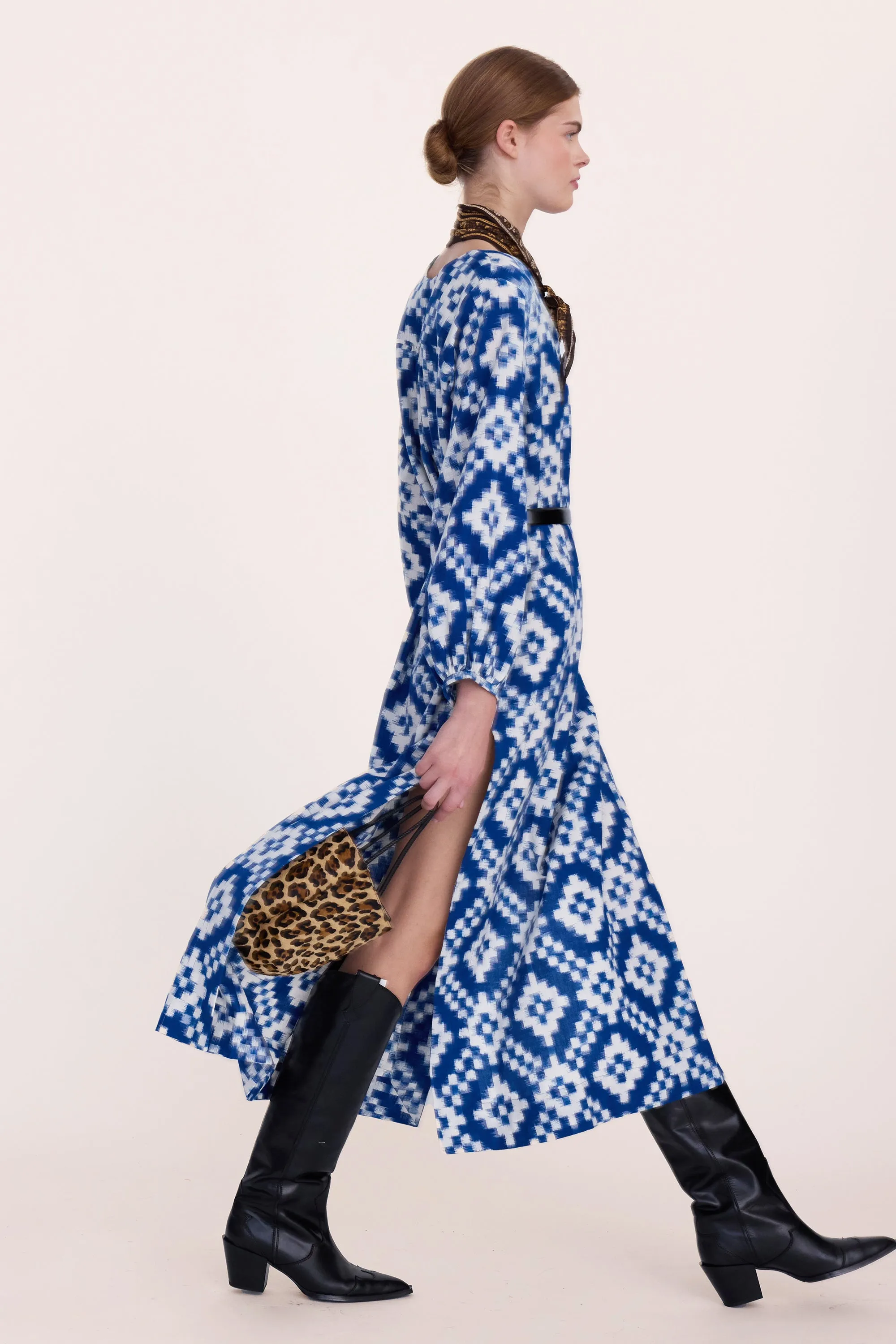 Dorcas Blue Kaftan