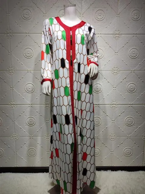 Dubai Kaftan Abaya Evening Print Kaftans