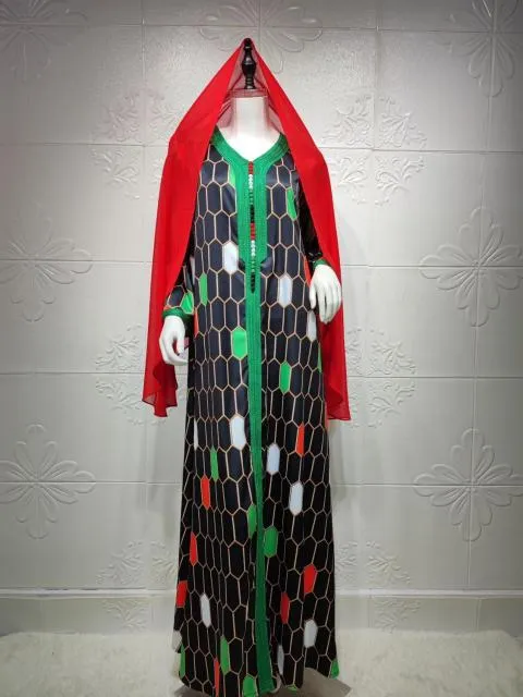 Dubai Kaftan Abaya Evening Print Kaftans