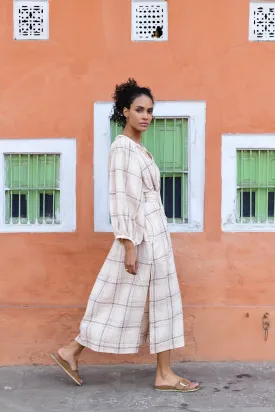 Ecru Chiko Long Kaftan