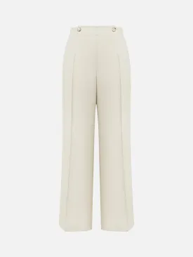 EP YAYING Wide-Leg Suit Pants