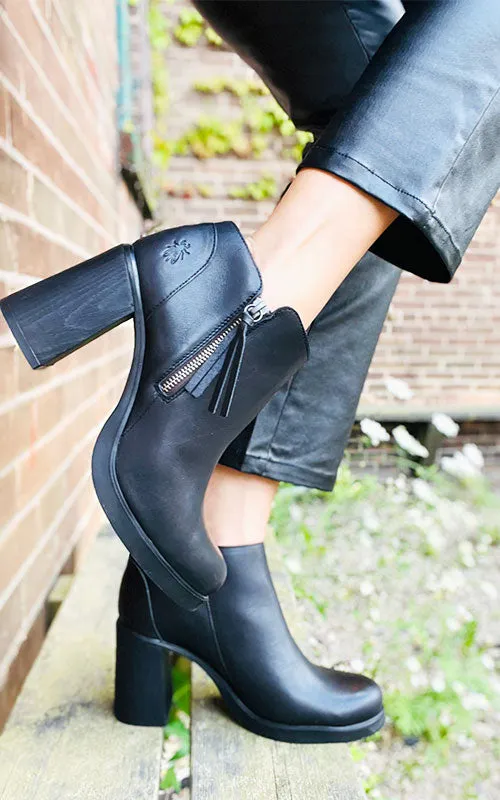 Fly London Shar, black