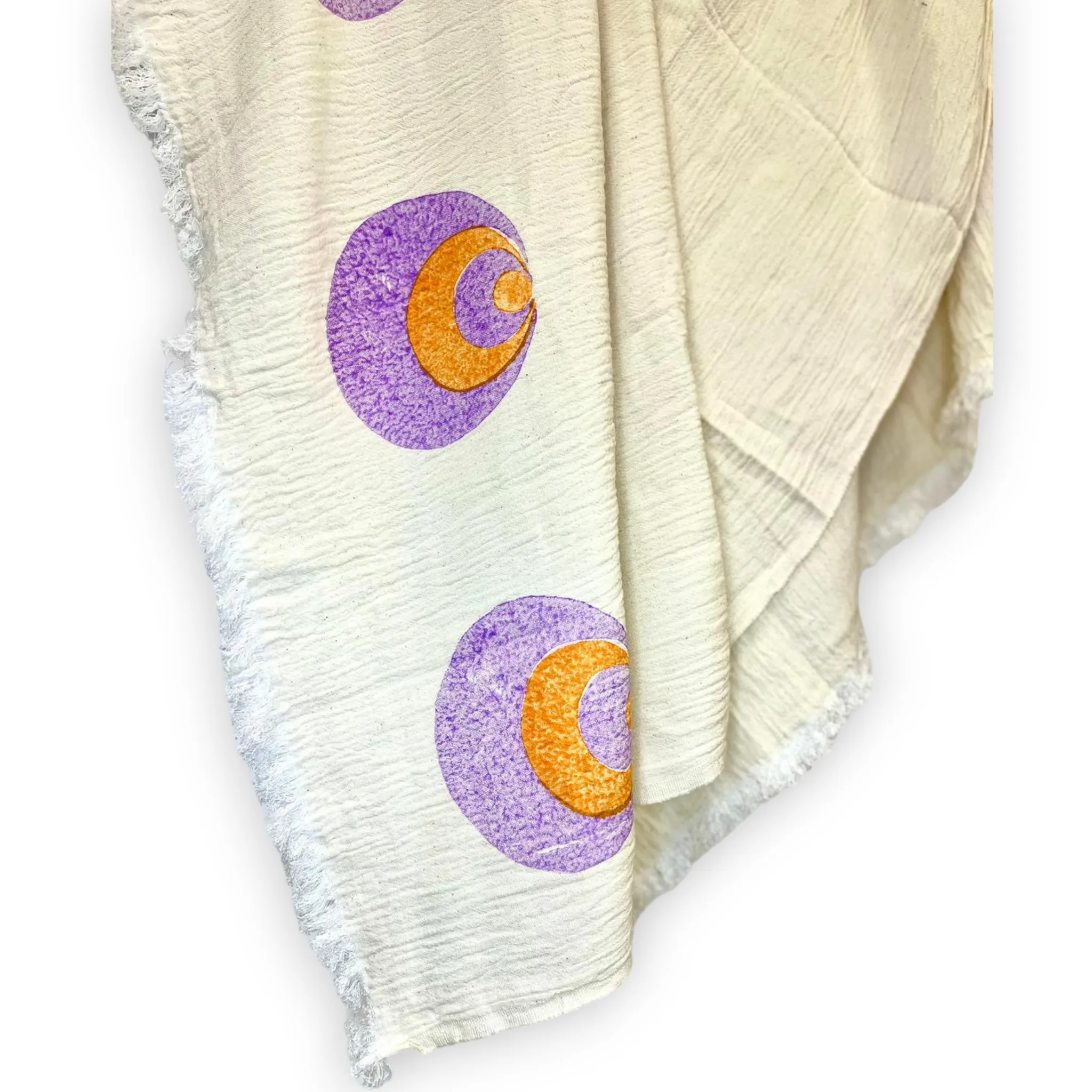 Hand Print Cintemani Design Turkish Towel Pestemal