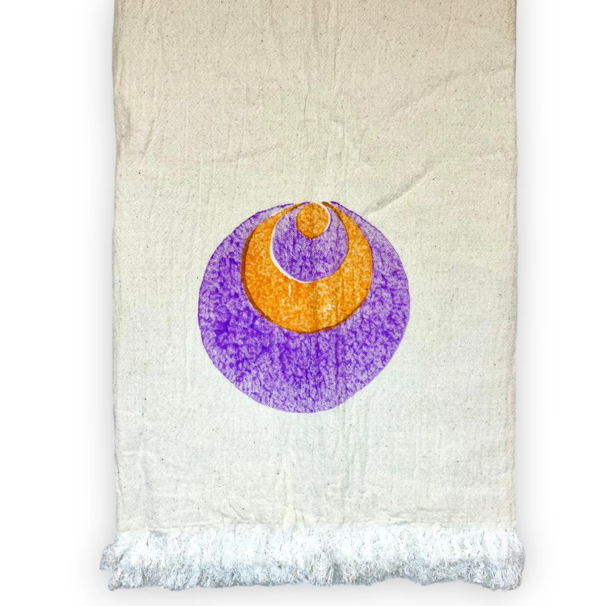 Hand Print Cintemani Design Turkish Towel Pestemal