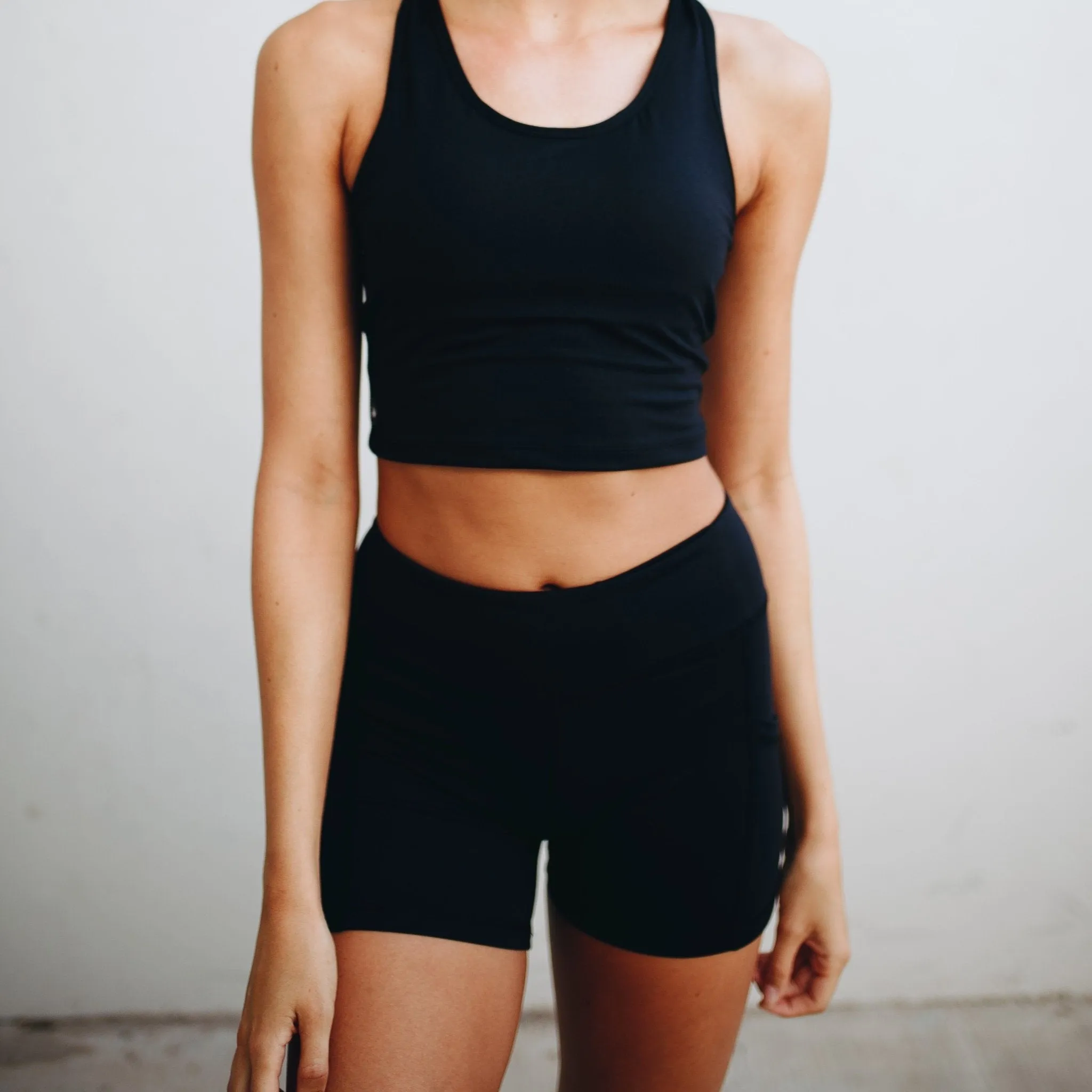 High Waisted Rio Shorts (3.75 in. inseam) - Black