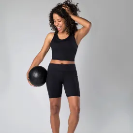 High Waisted Rio Shorts (7 in. inseam) - Black