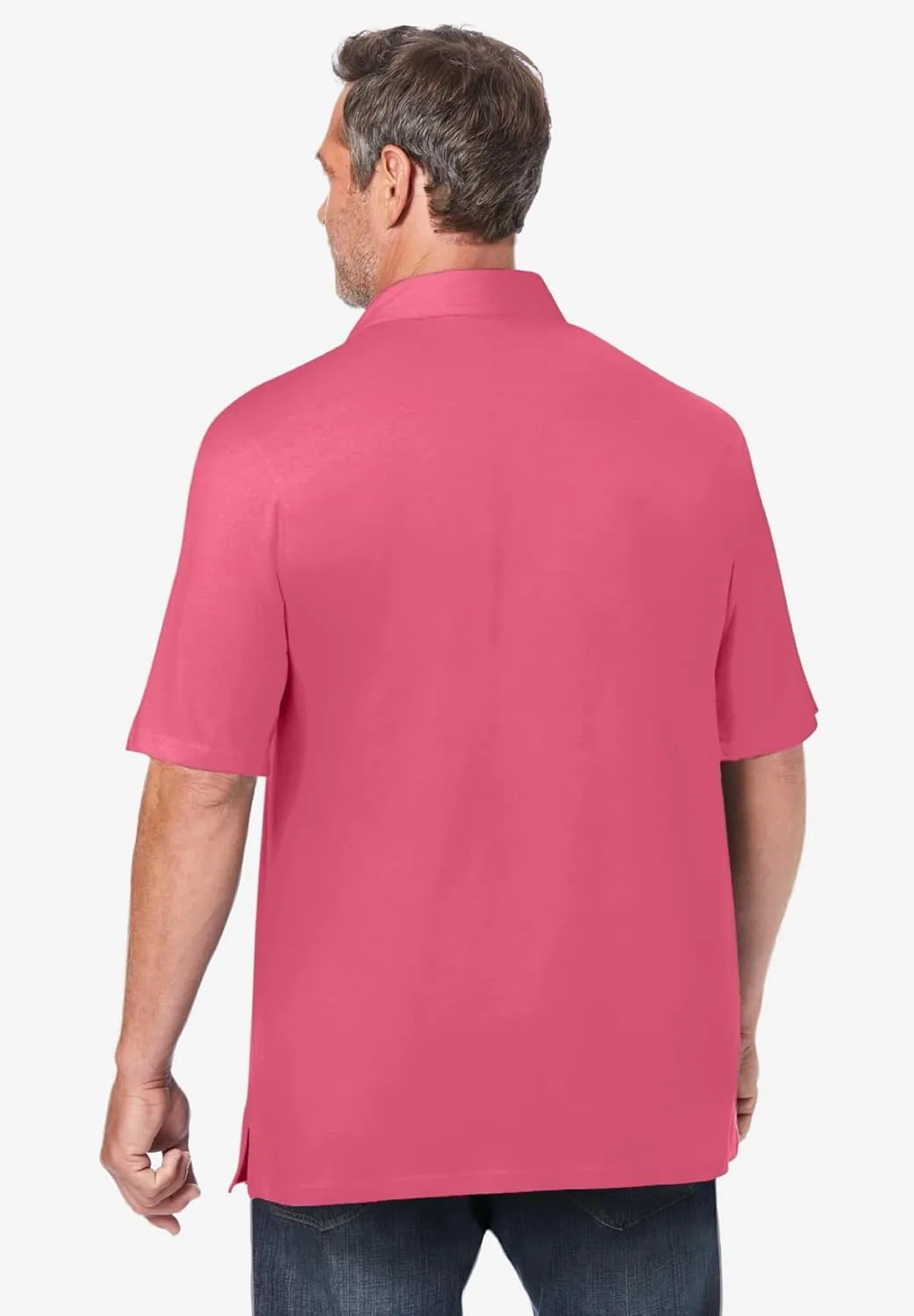 KingSize Men's Big & Tall Lightweight Jersey Polo