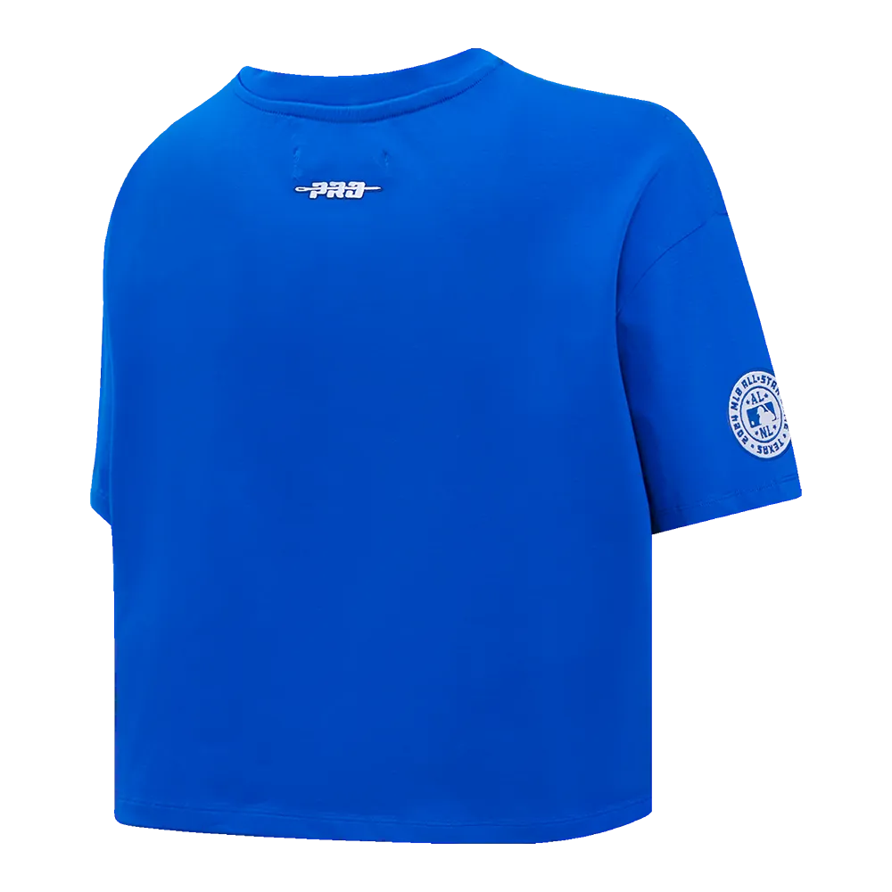 MLB ALL STAR 2024 WOMEN'S SJ BOXY TEE (ROYAL BLUE)