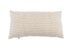 Pillow: Handwoven antique Bulgarian cotton and Hungarian hemp - P266