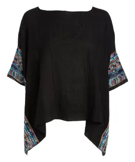 RAJ PHYLLIS BORDER EMBROIDERED KAFTAN