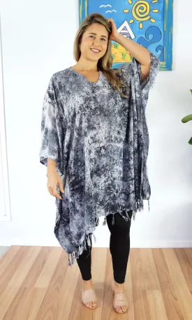 Rayon Cover Up V Neck Glacier, More Colours