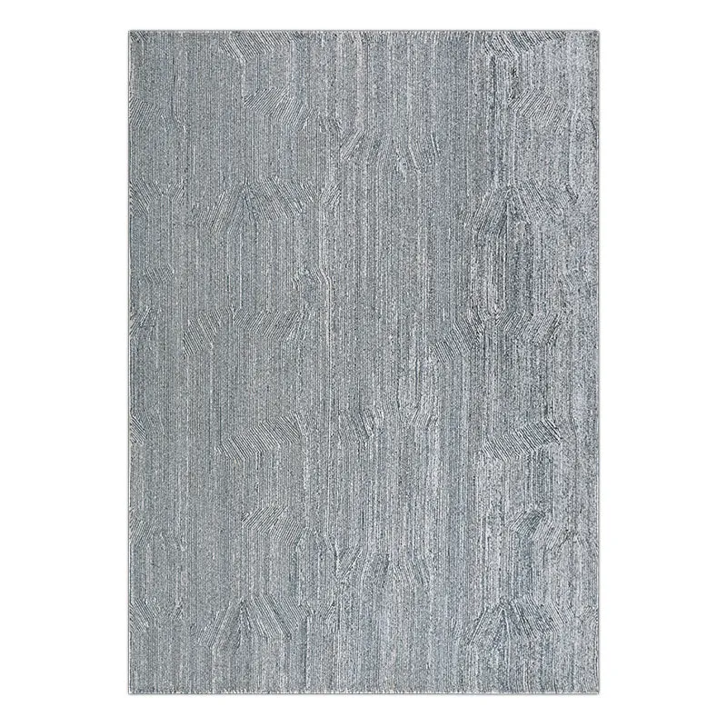 Rocky Road Rug, 5x8, Gravel