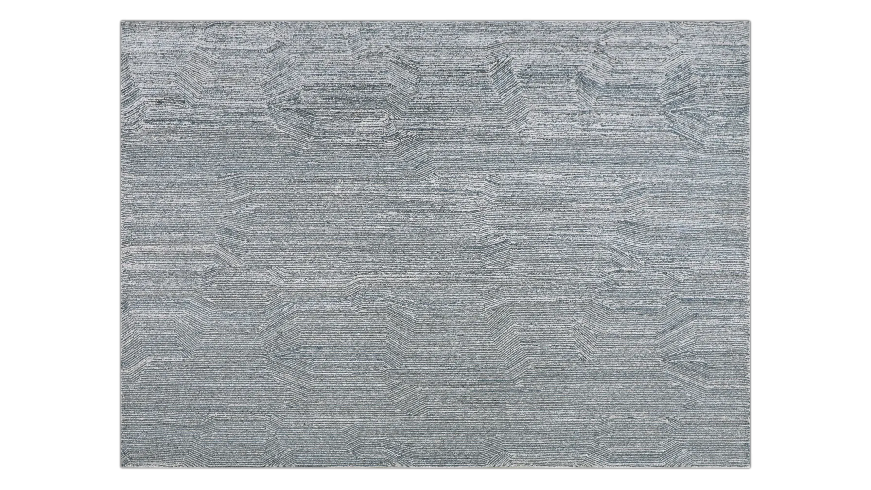 Rocky Road Rug, 5x8, Gravel