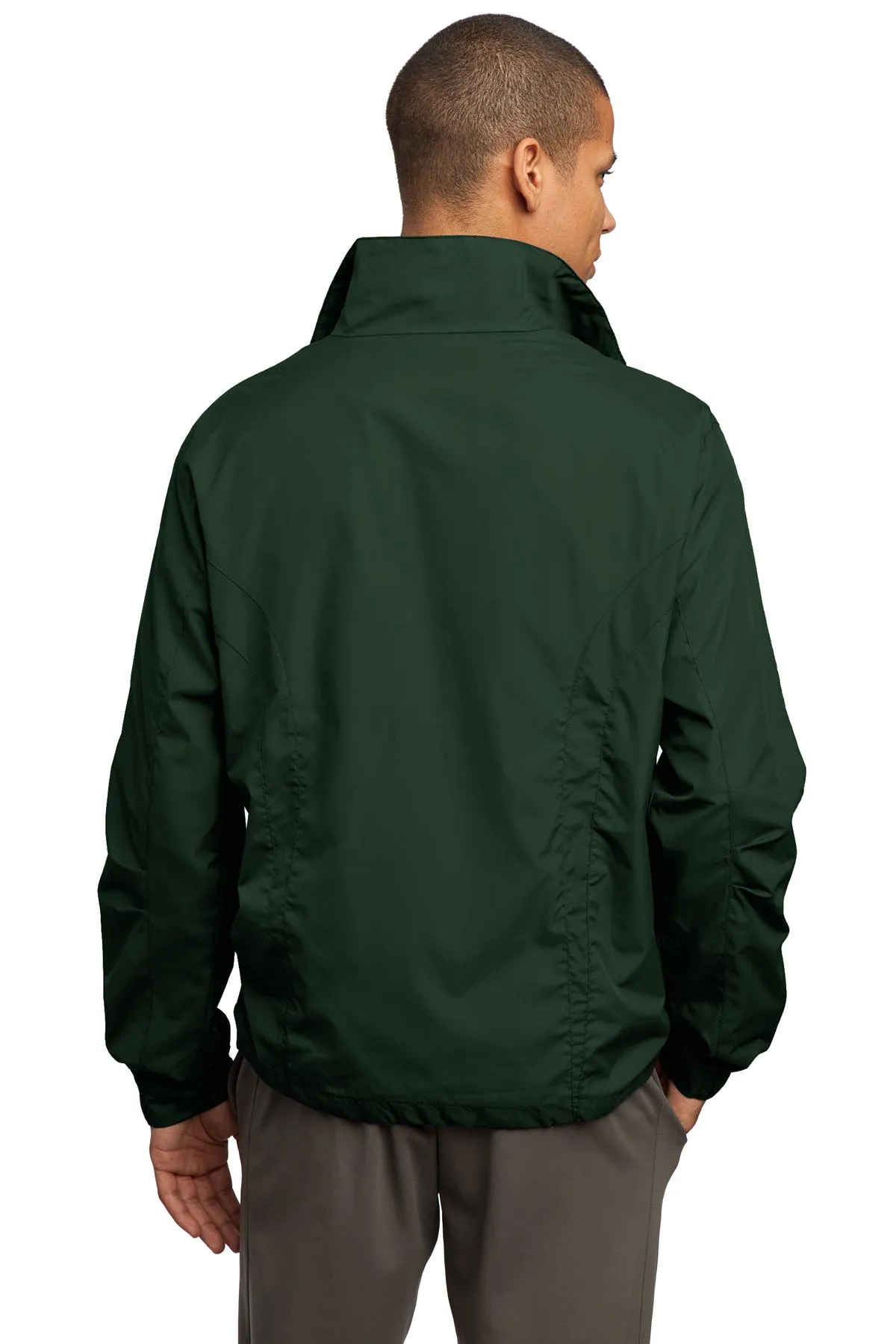 Sport-Tek Full-Zip Wind Jacket. JST70