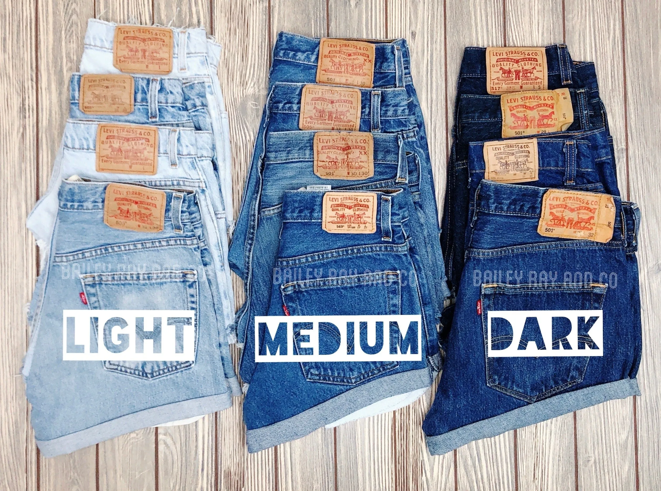 Vintage, High Waisted Levi Shorts - Destroyed